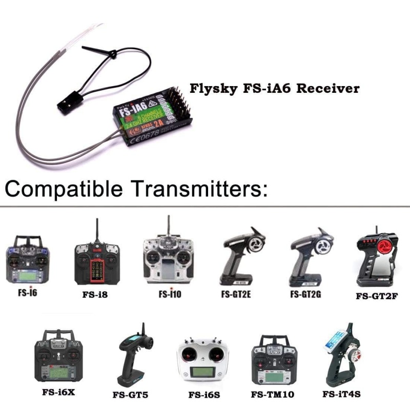 Flysky FS-IA6 Receiver 6CH Dua – Fpv Drone Antenna recenzja i cena