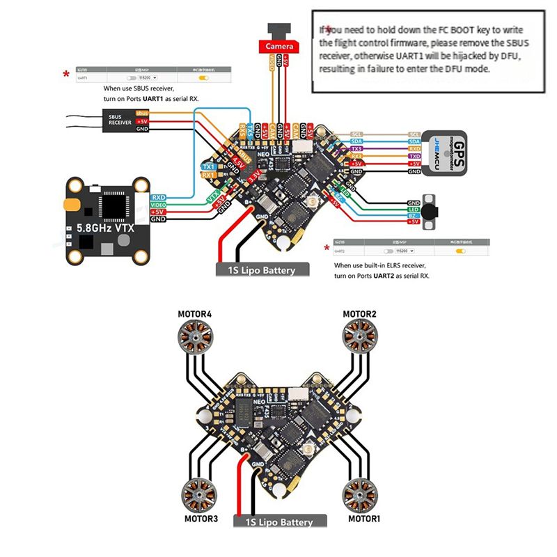 FBIL-F435 NEO 1S AIO Flight Co – Fpv Drone Flight Controller recenzja i cena