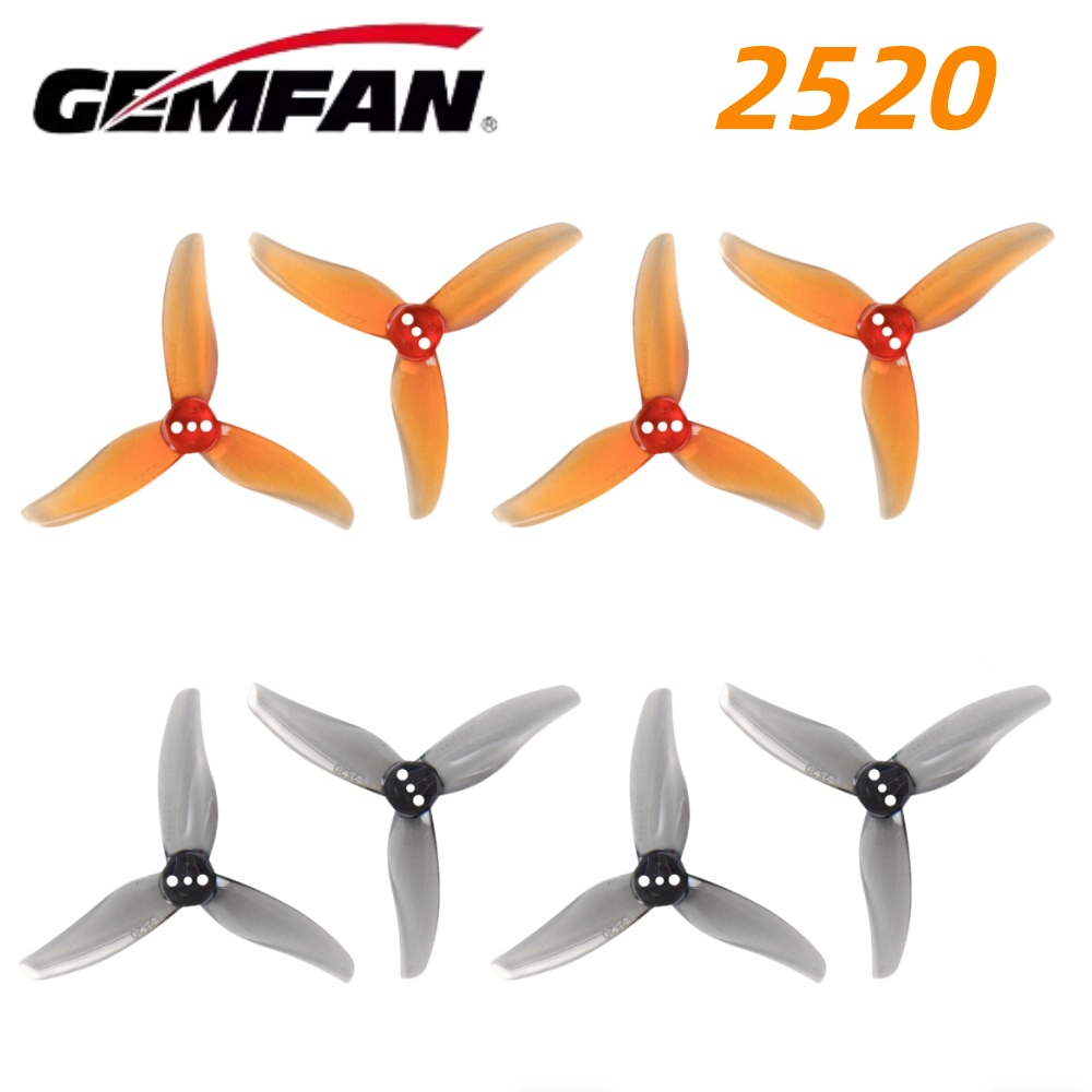 4Pairs Gemfan Hurricane 2520 2 – Fpv Drone Propeller recenzja i cena