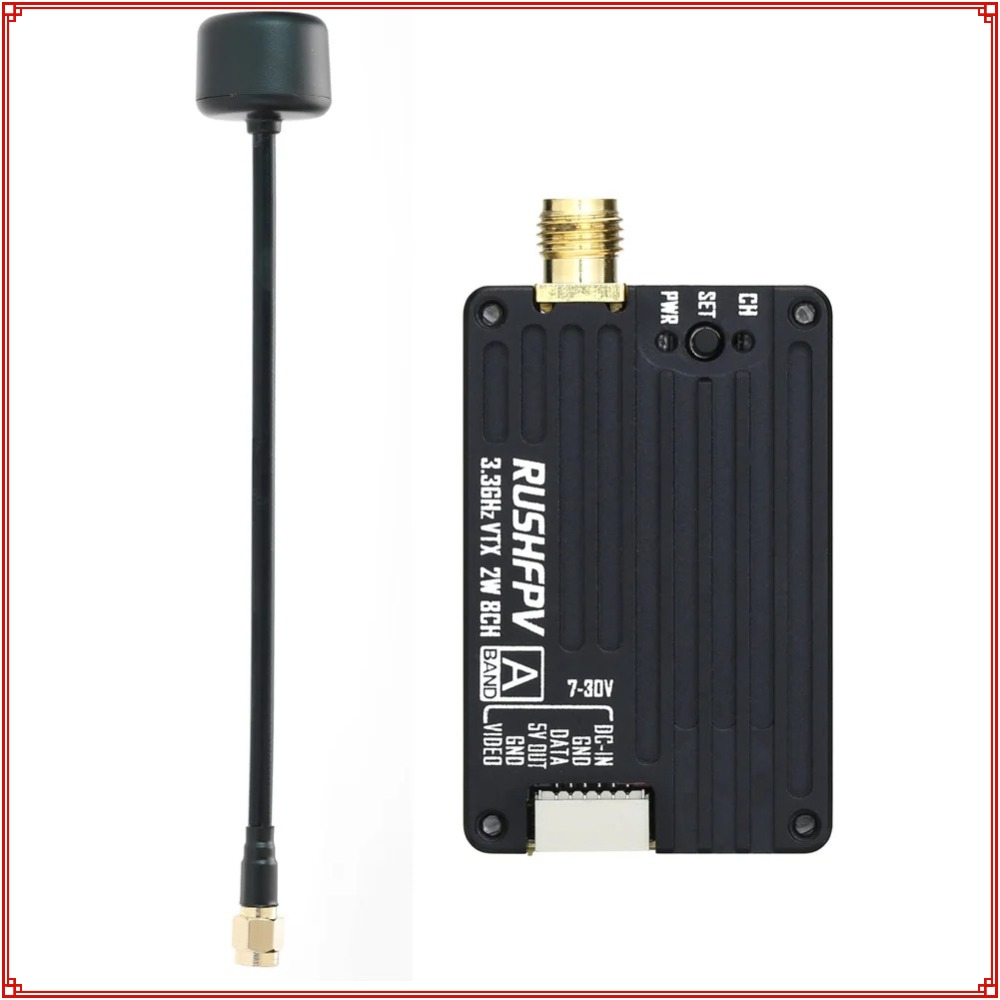 2026 New RUSHFPV 3.3G 2W VTX T – Fpv Drone Antenna recenzja i cena