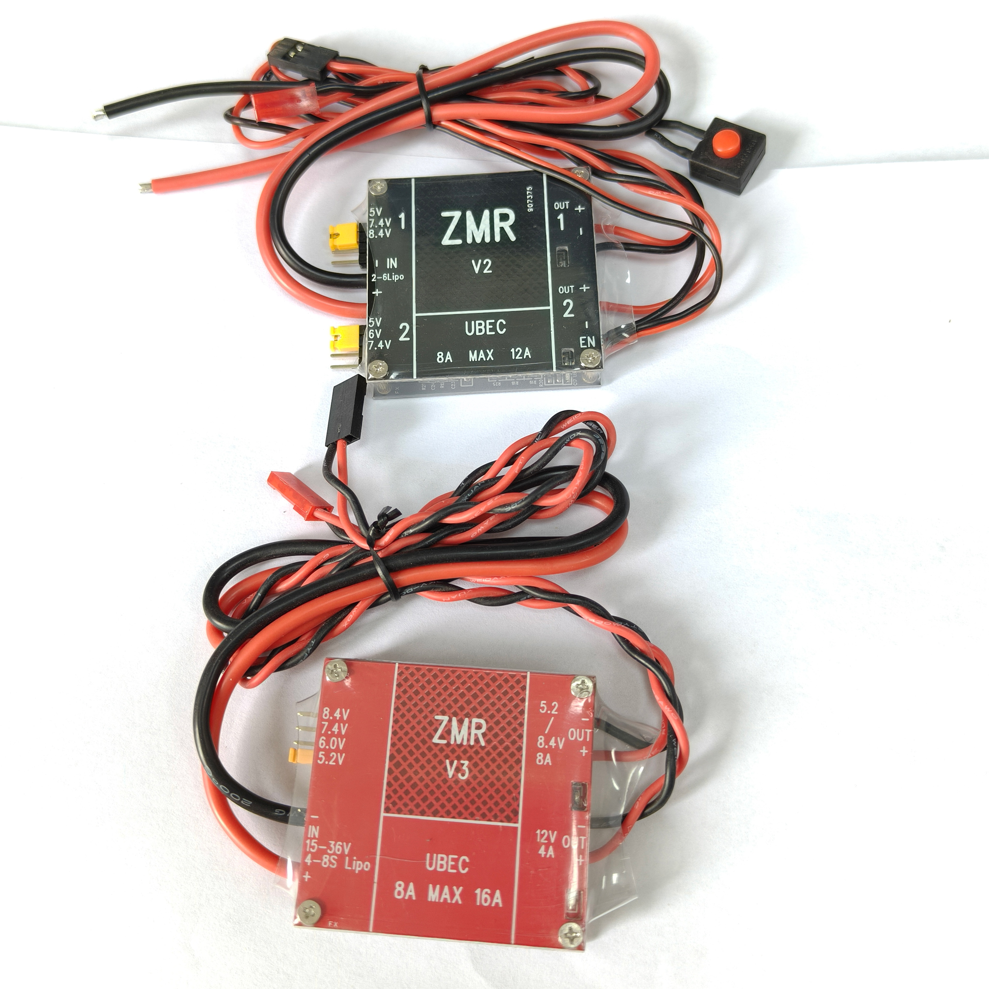 UBEC V2 V3 V4 ZMR 8A Dual BEC  – Fpv Drone Battery recenzja i cena