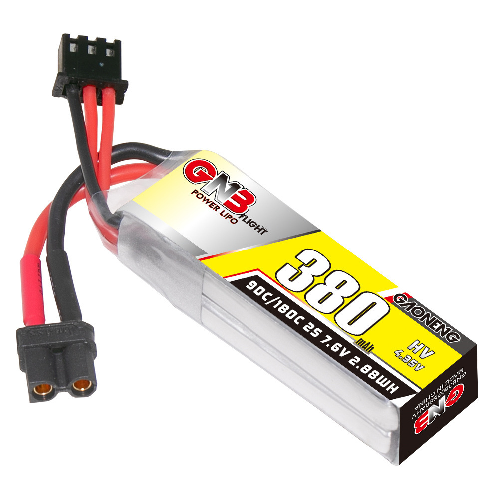 GNB 2S 7.6V 380mAh 90C/180C Li – Fpv Drone Battery recenzja i cena