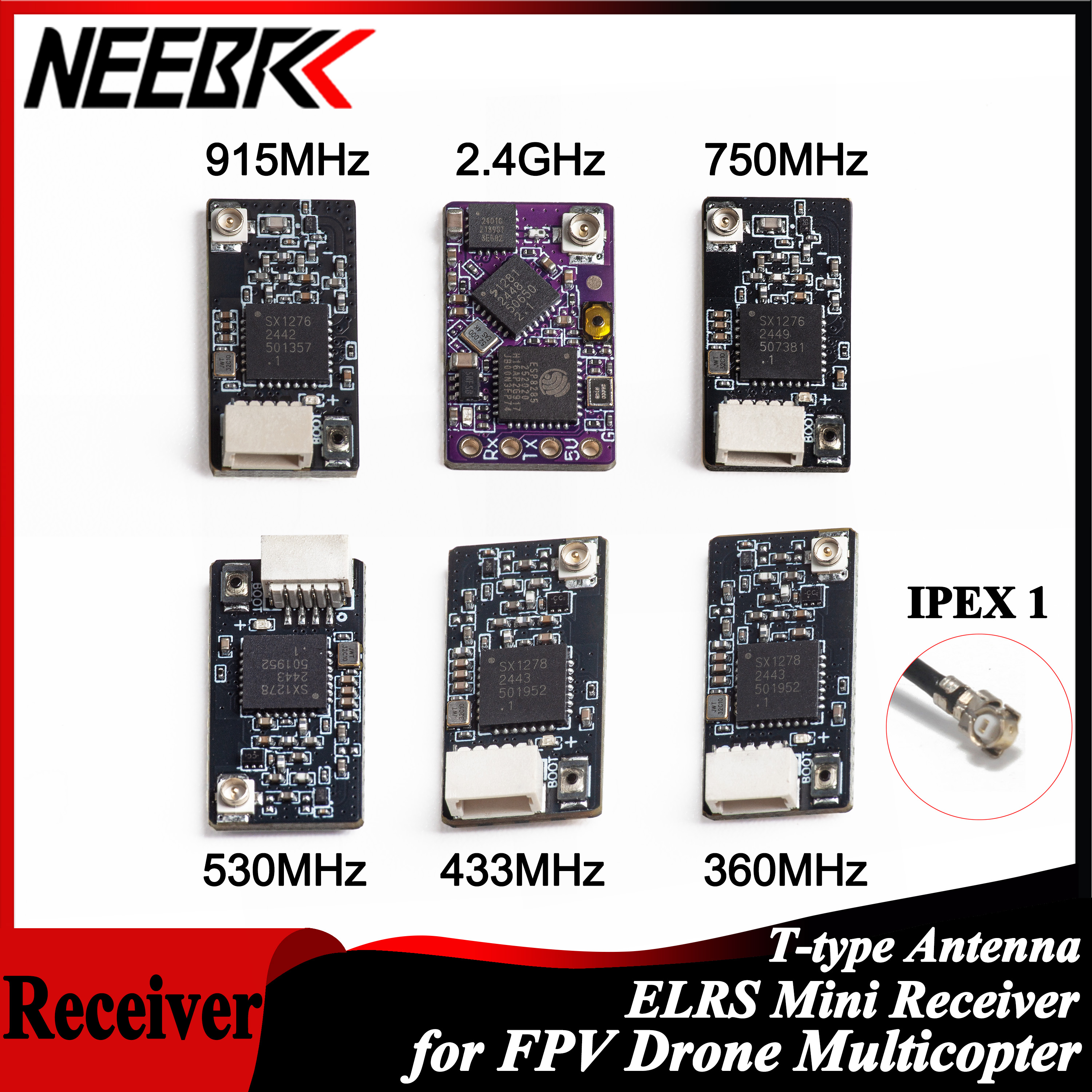 NEEBRC ELRS 2.4G/915Mhz/360Mhz – Fpv Drone Antenna recenzja i cena